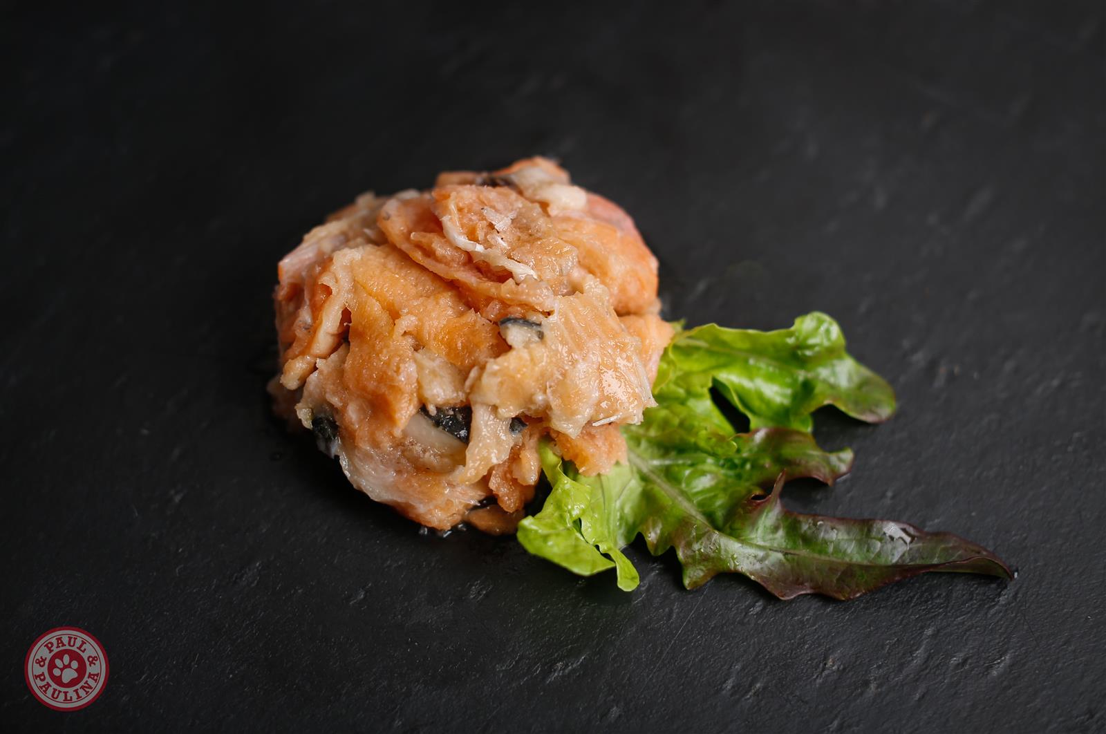 Lachs gewürfelt roh