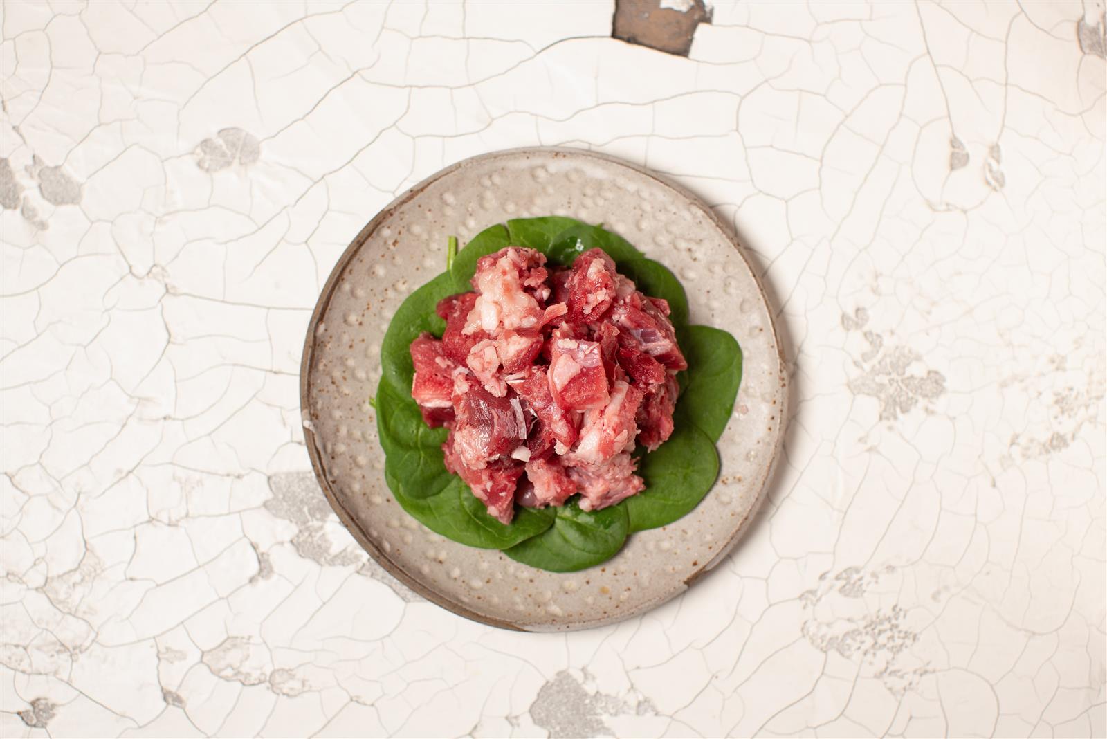 Ziege-Muskelfleisch in Würfel (geschnetzelt)