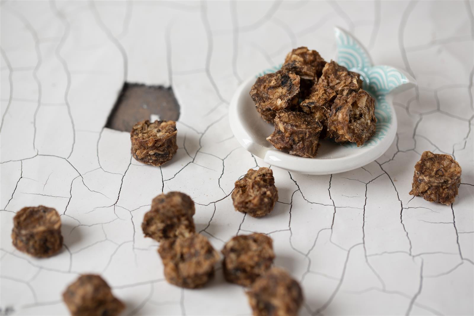 Makrelen-Häppchen getrocknet