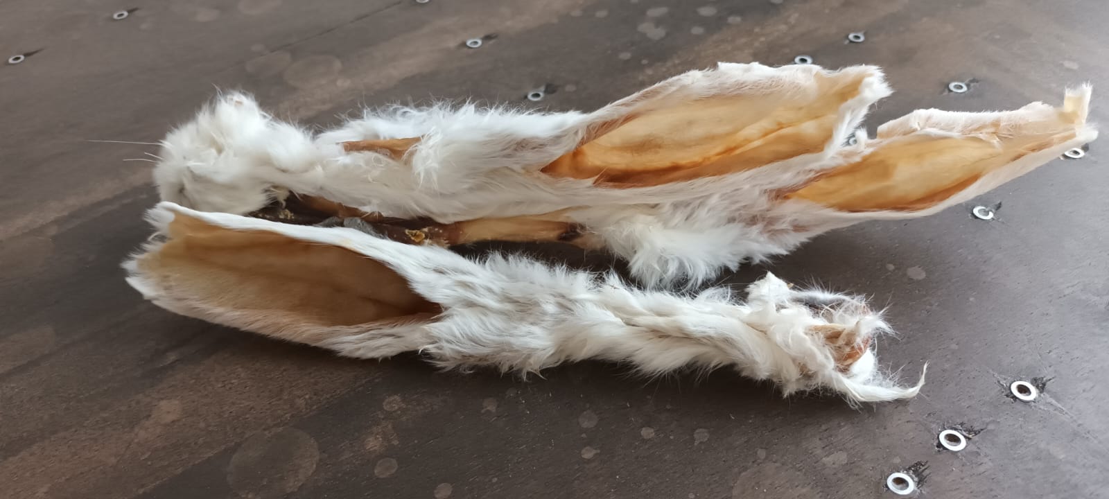 Kaninchenohren mit Fell 100g