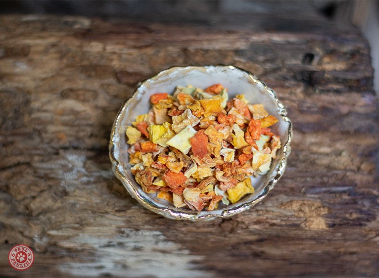 Kürbisflocken luftgetrocknet