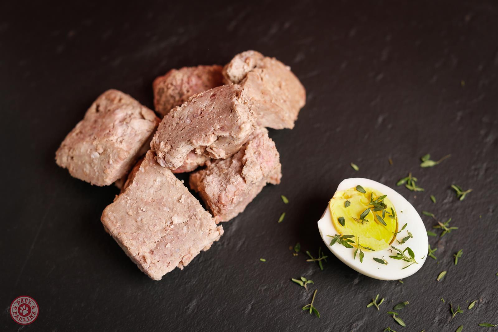 Ziegenrippen gewolft