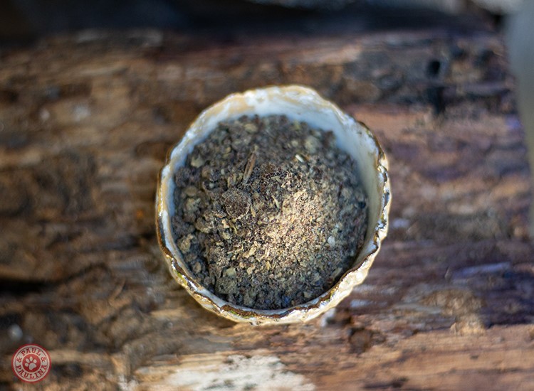 Leinkuchen getrocknet