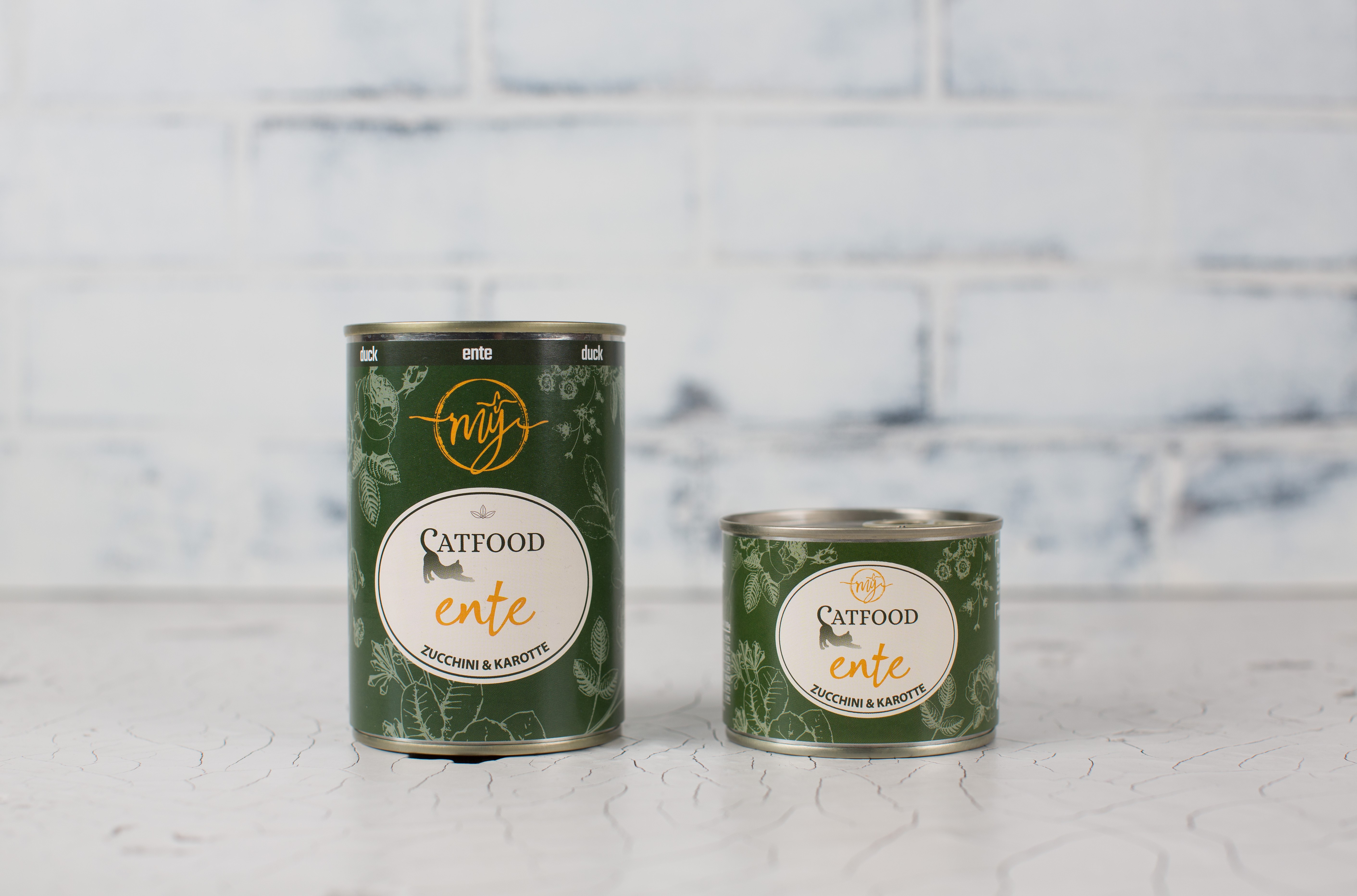 mÿ catfood Ente mit Zucchini und Karotte 200g