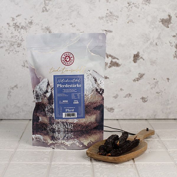 "Pferdestärke" - mit Aprikose und Rosmarin 500g