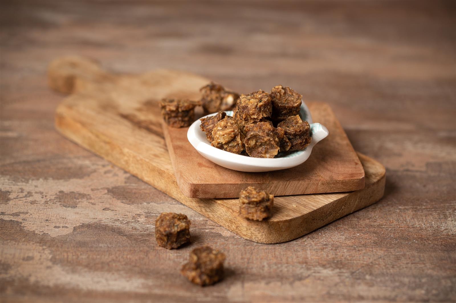 Forellen-Häppchen getrocknet