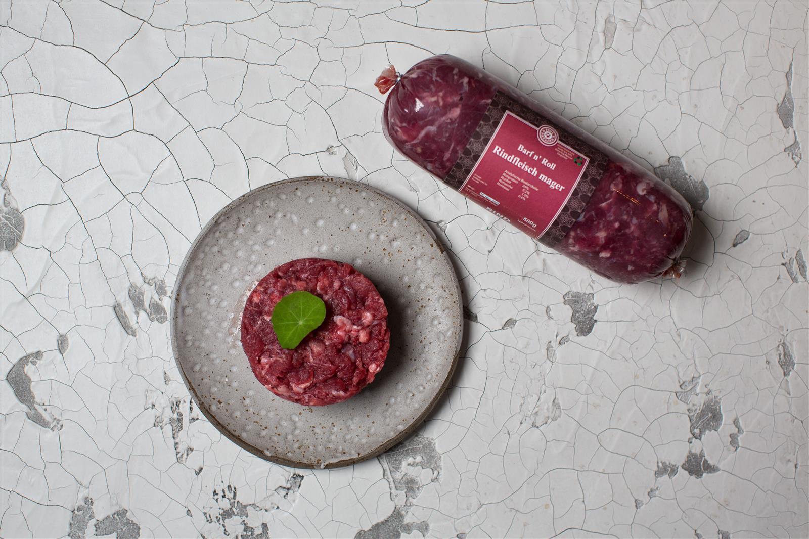 Barf n Roll Rindfleisch mager gewolft