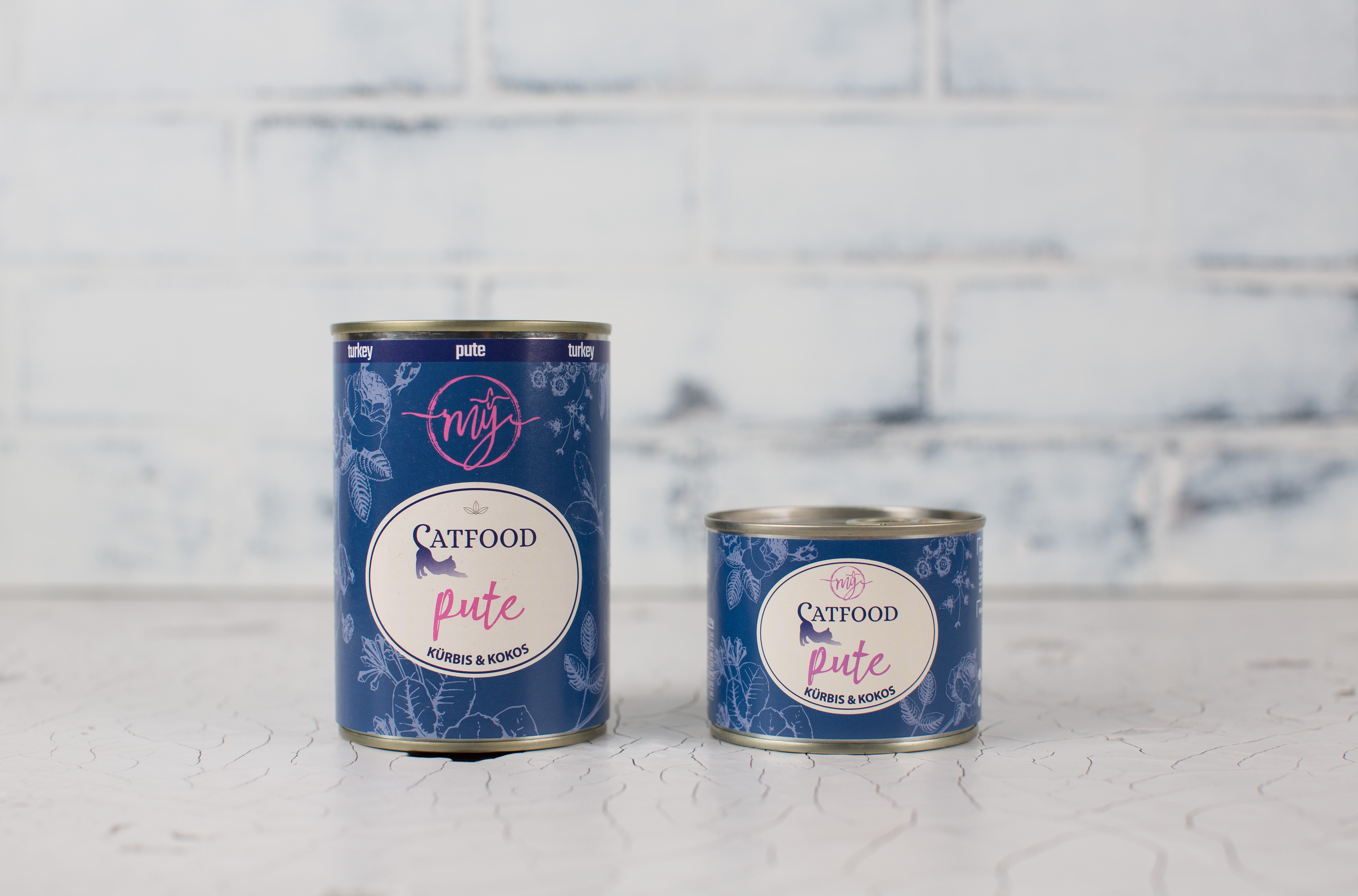 mÿ catfood Pute mit Kürbis und Kokos 200g