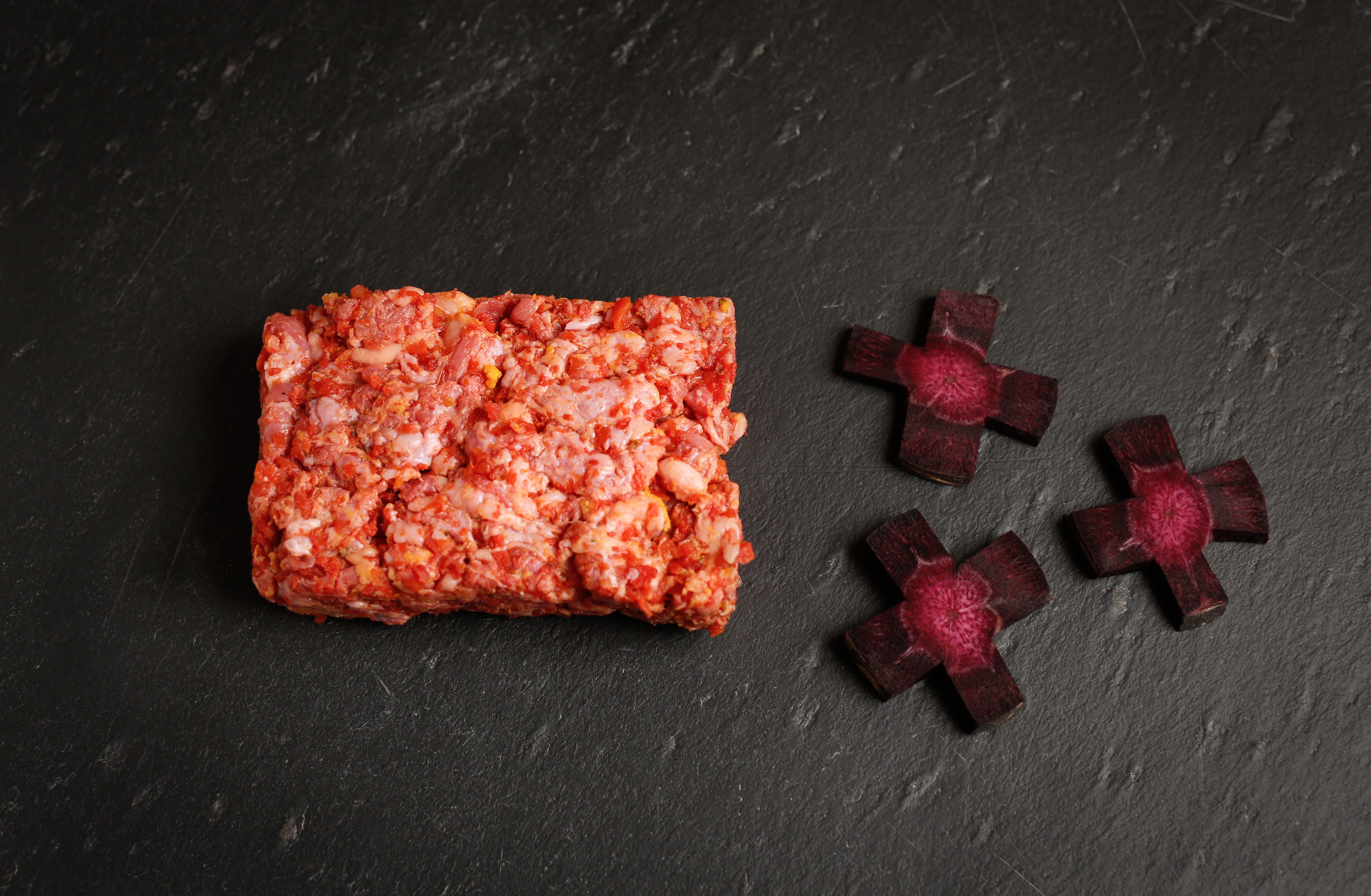 Barf n Roll Purinarmes Menü vom Rind