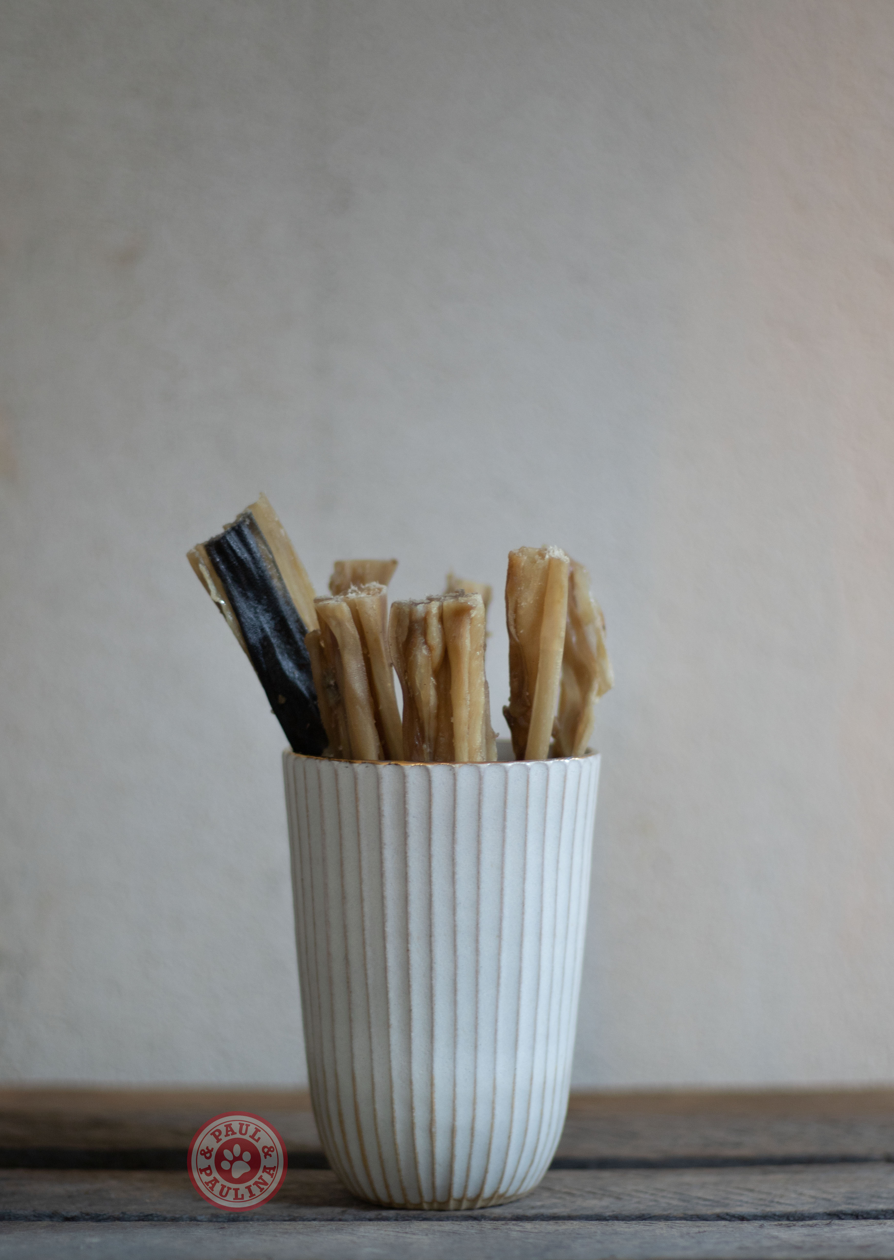 Kaninchenhaut-Sticks luftgetrocknet 200g