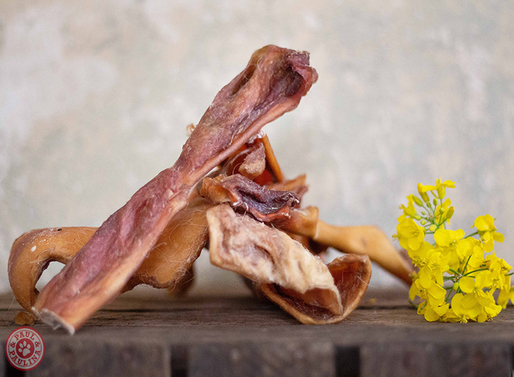 Rinderkopfhaut luftgetrocknet** 500g