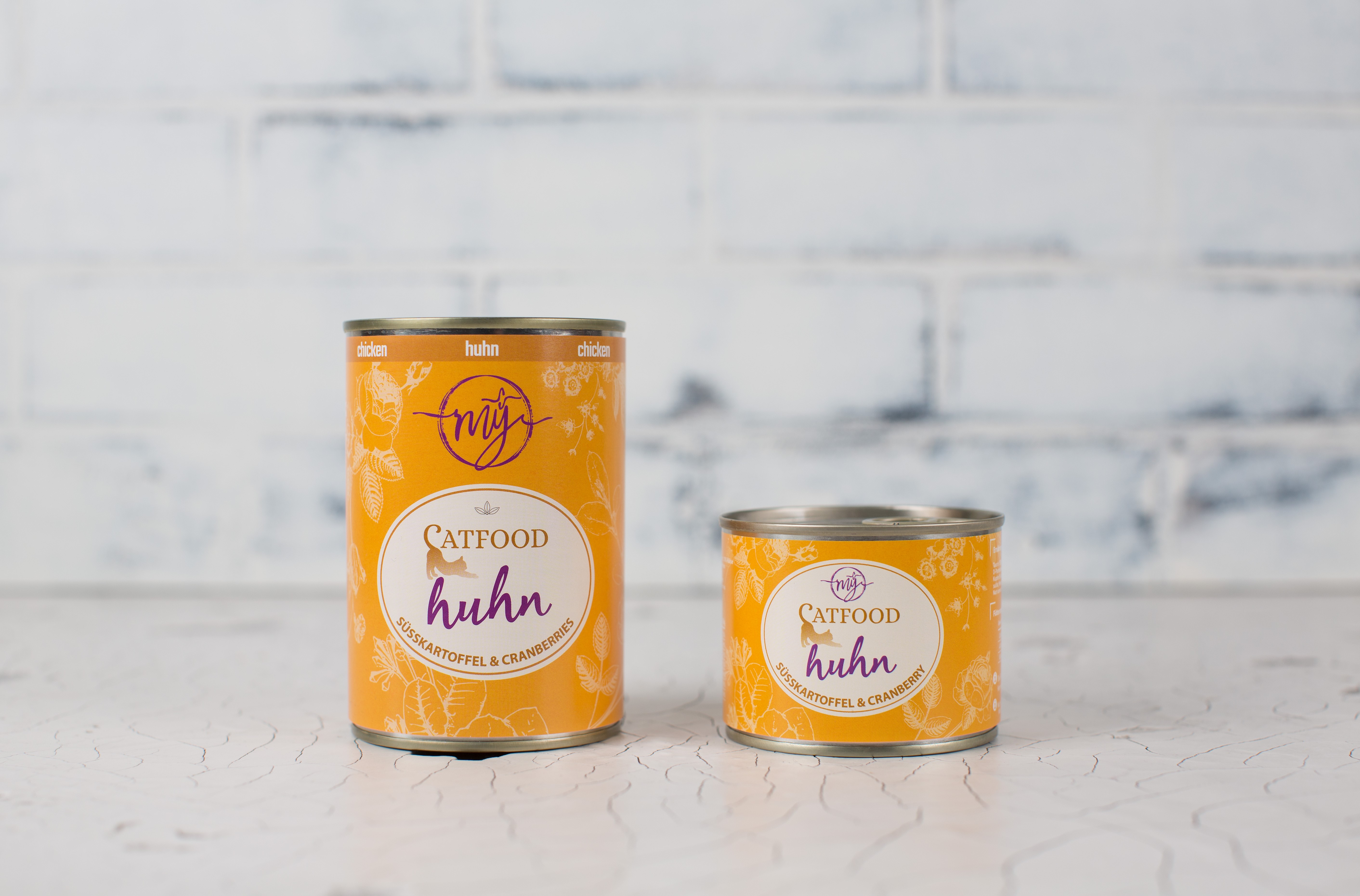 mÿ catfood Huhn mit Süßkartoffel und Cranberries 200g