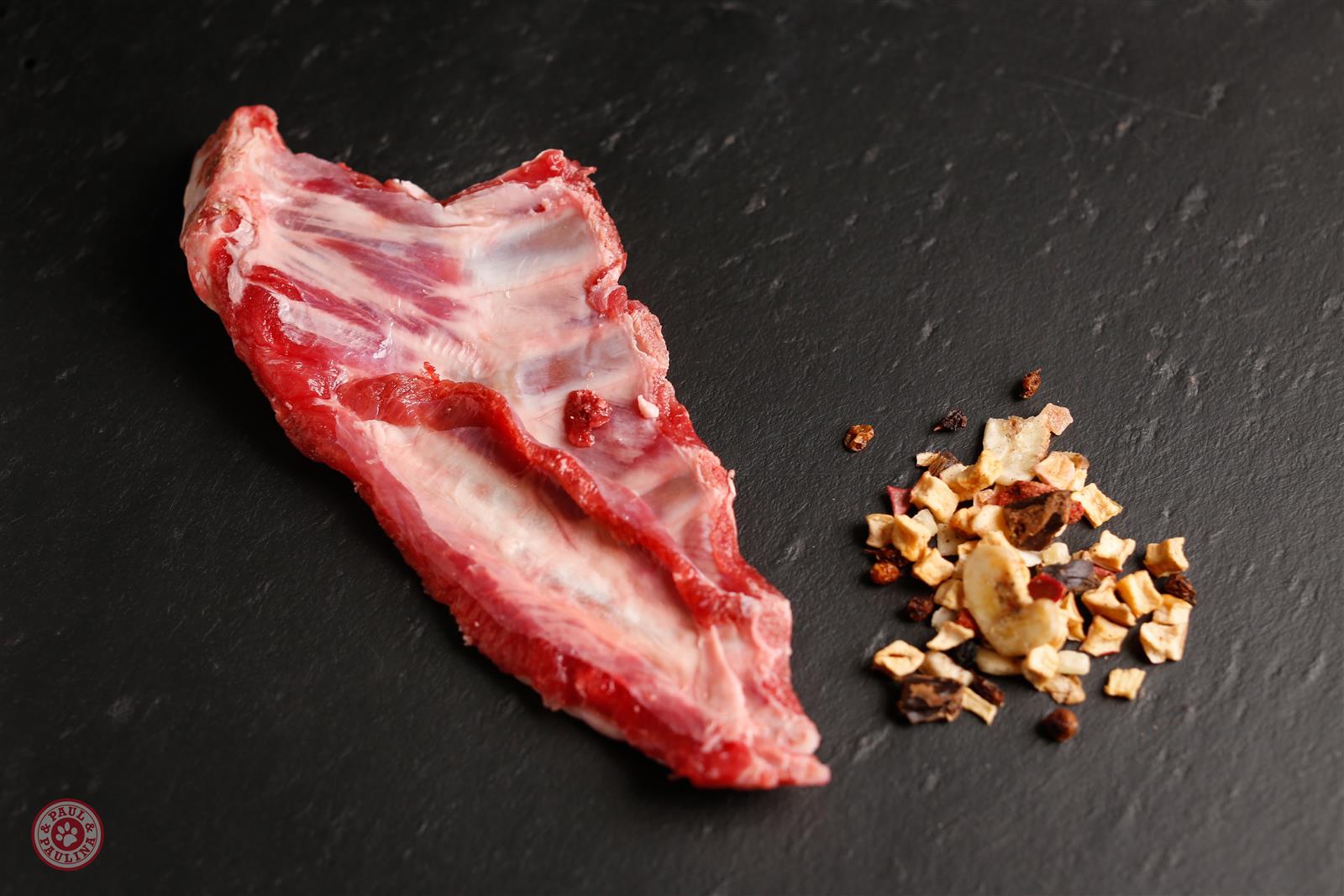 Ziegenrippen am Stück roh