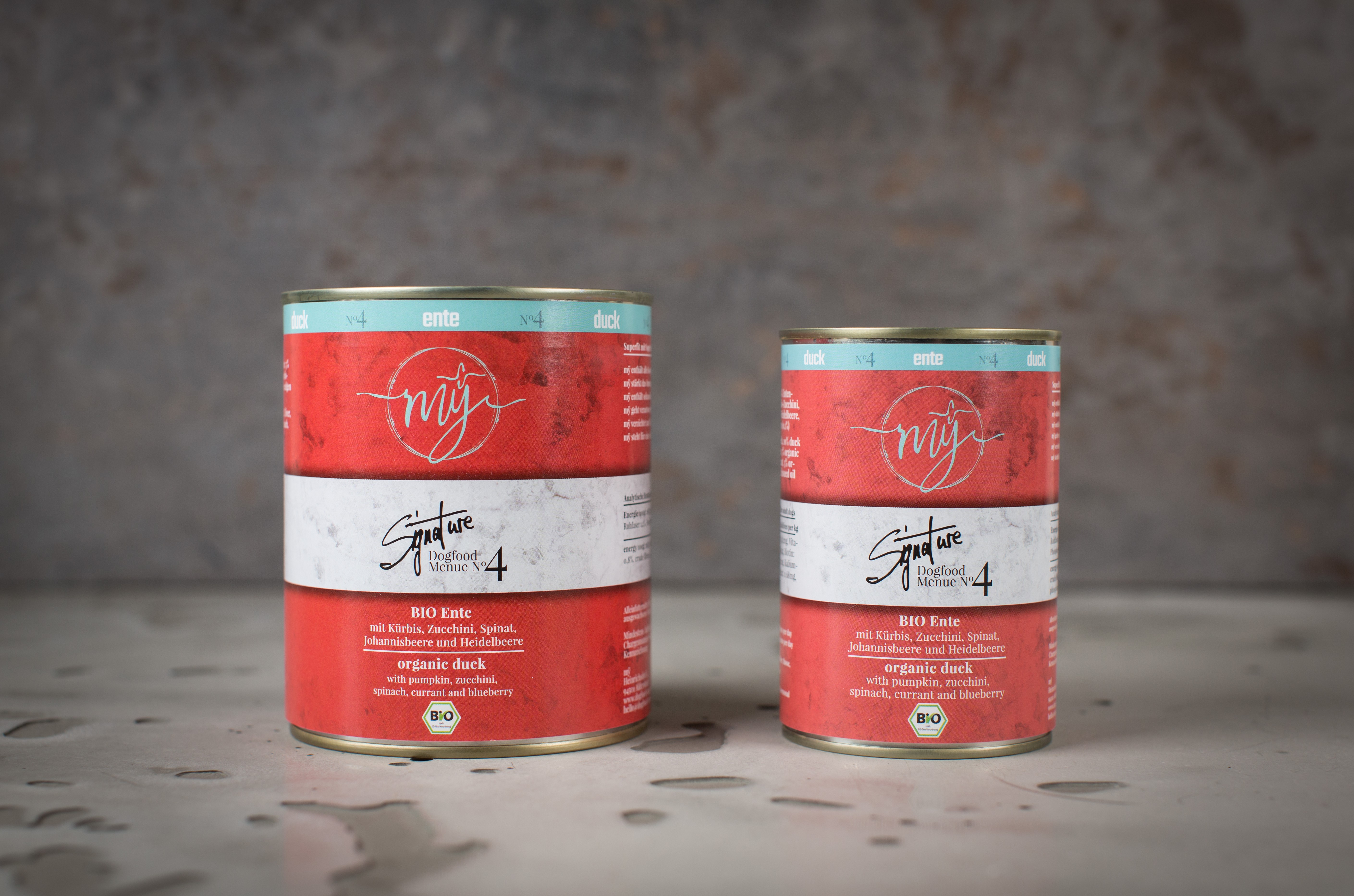 Bio-Ente. Kürbis. Zucchini. Spinat. Johannisbeere 410g