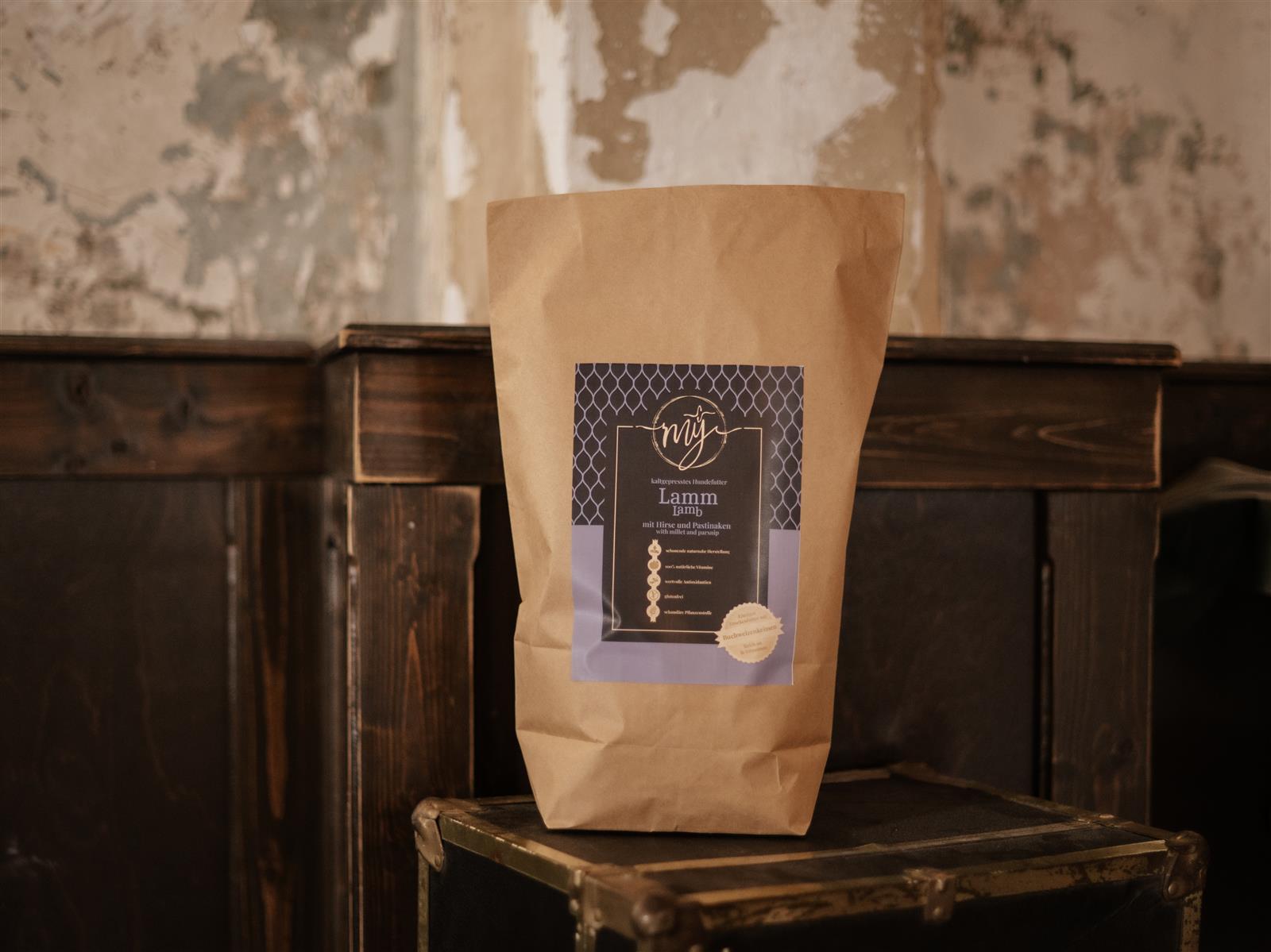 Weidelamm mit Hirse und Pastinake kaltgepresst 1,5kg