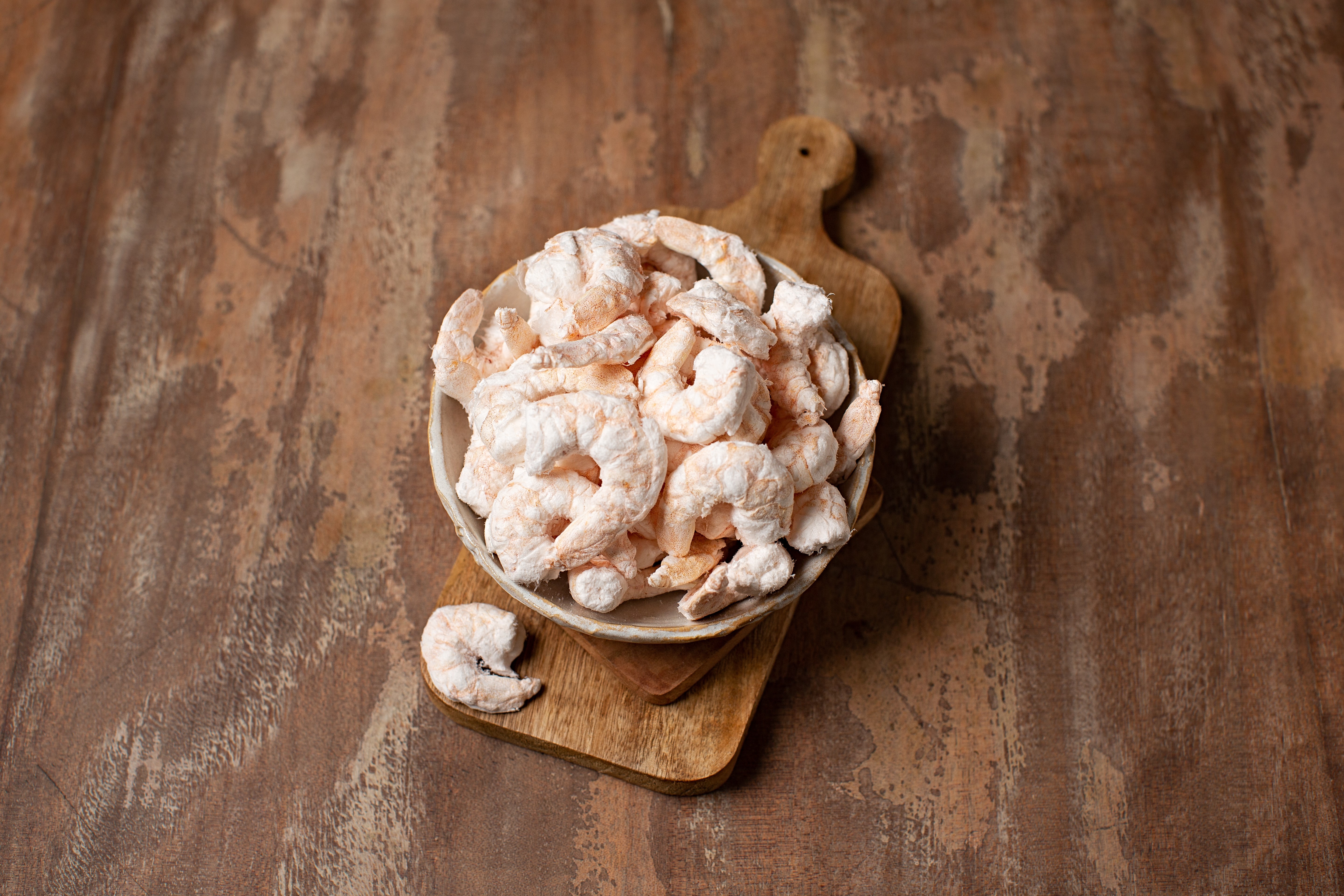 Premium-Riesengarnelen gefriergetrocknet