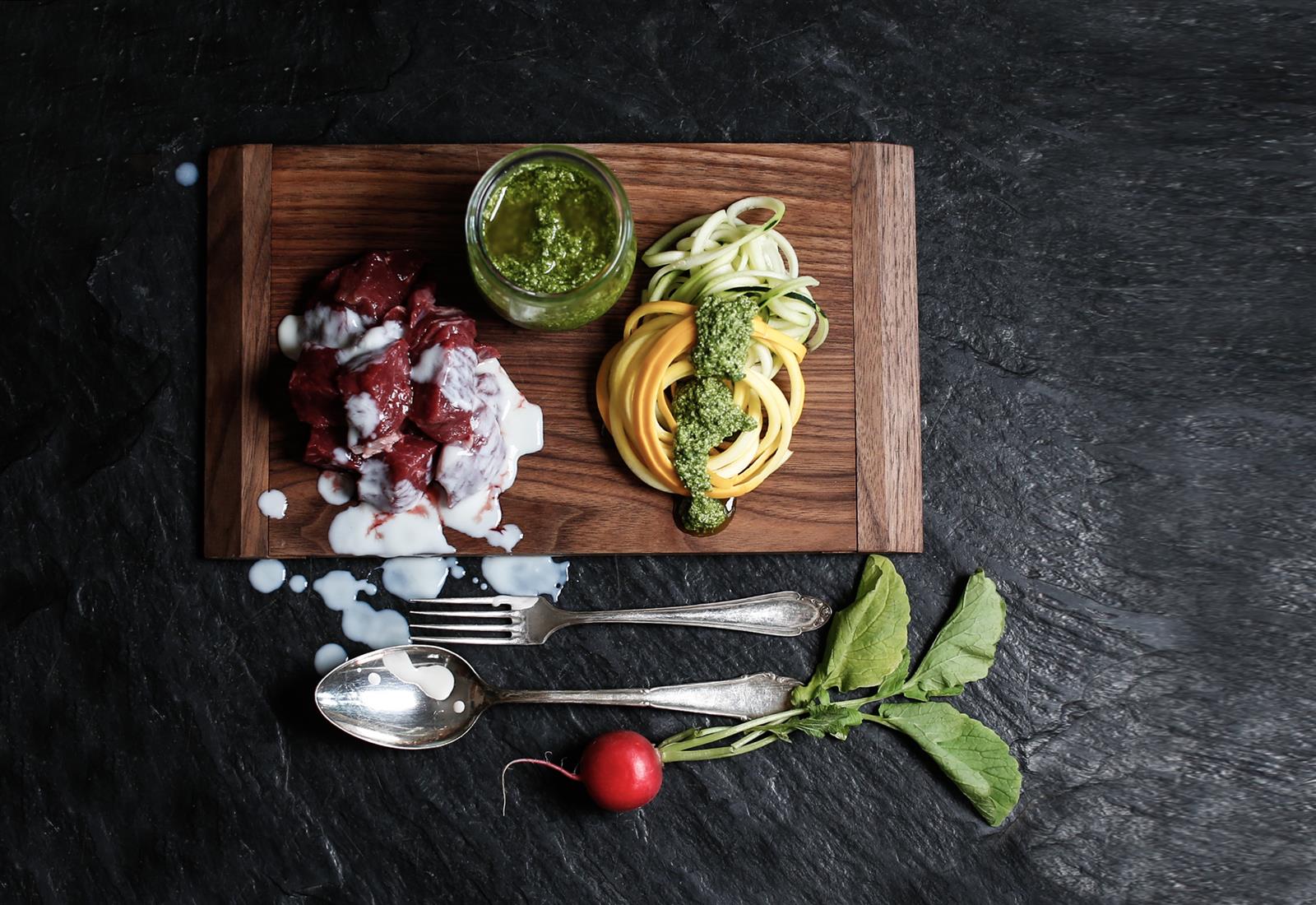 Lamm-/Schaffleisch in Würfeln roh