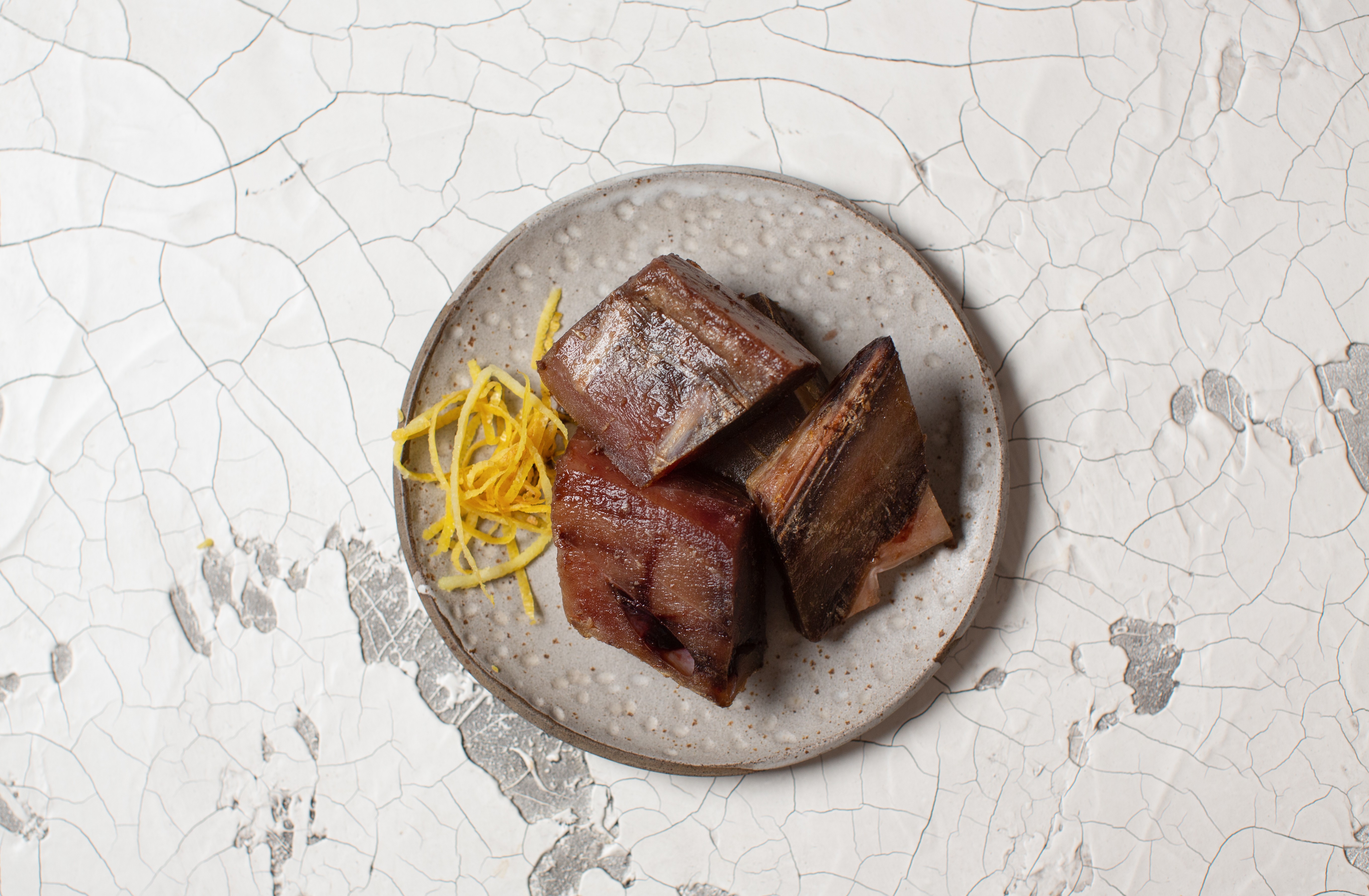 Thunfisch in Würfel