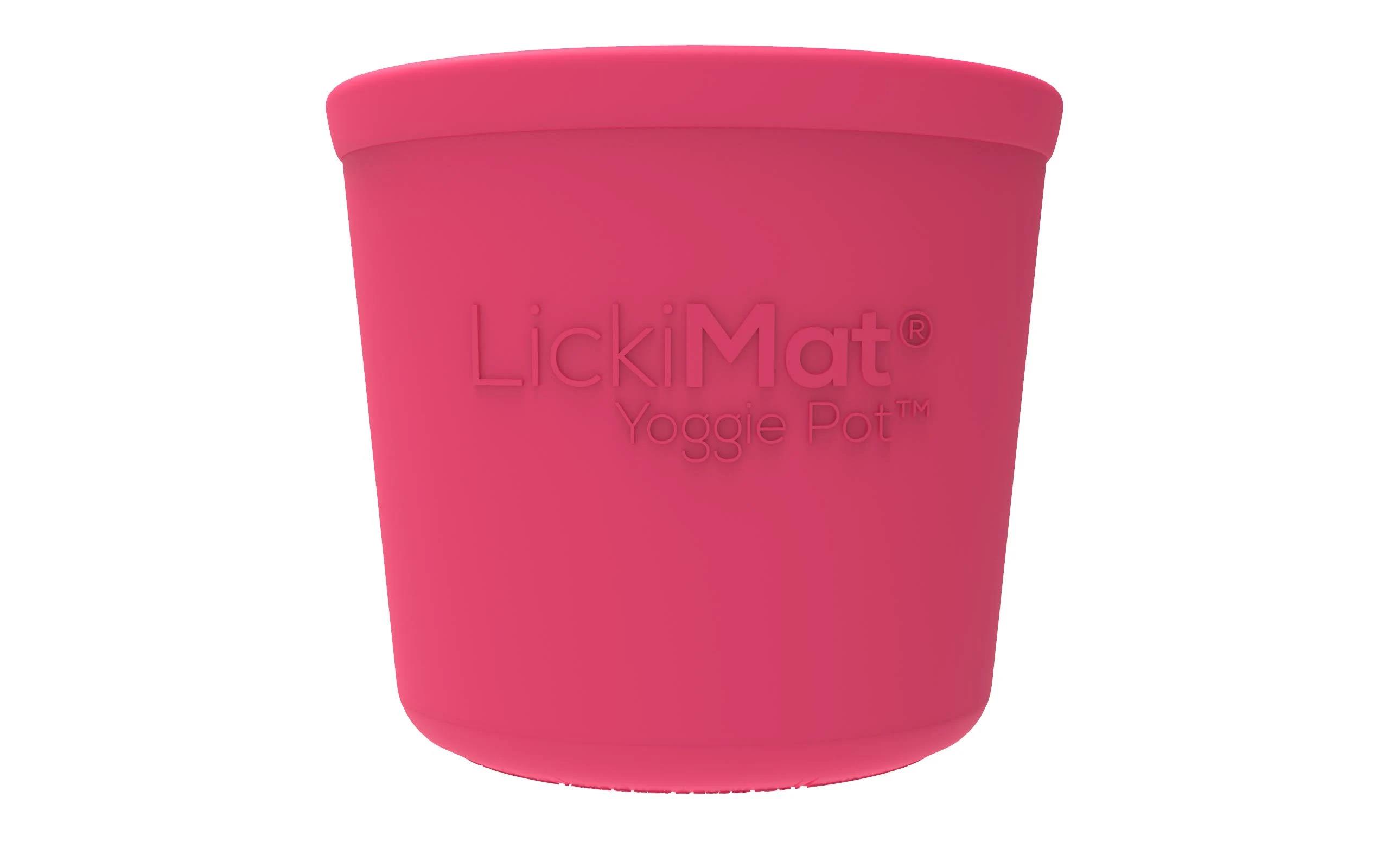 LickiMat Yoggie Pot green