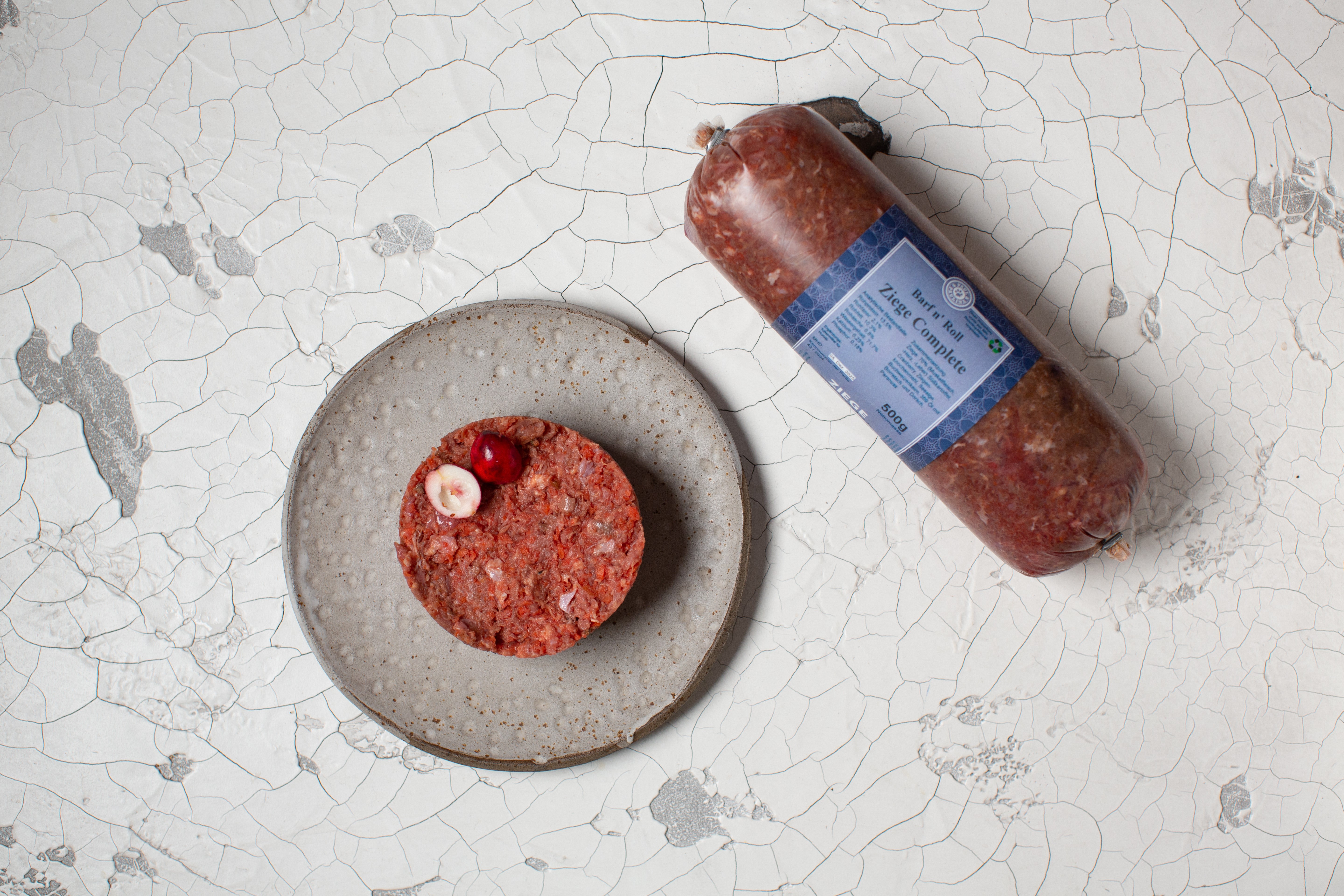 Barf n Roll Complete Ziege