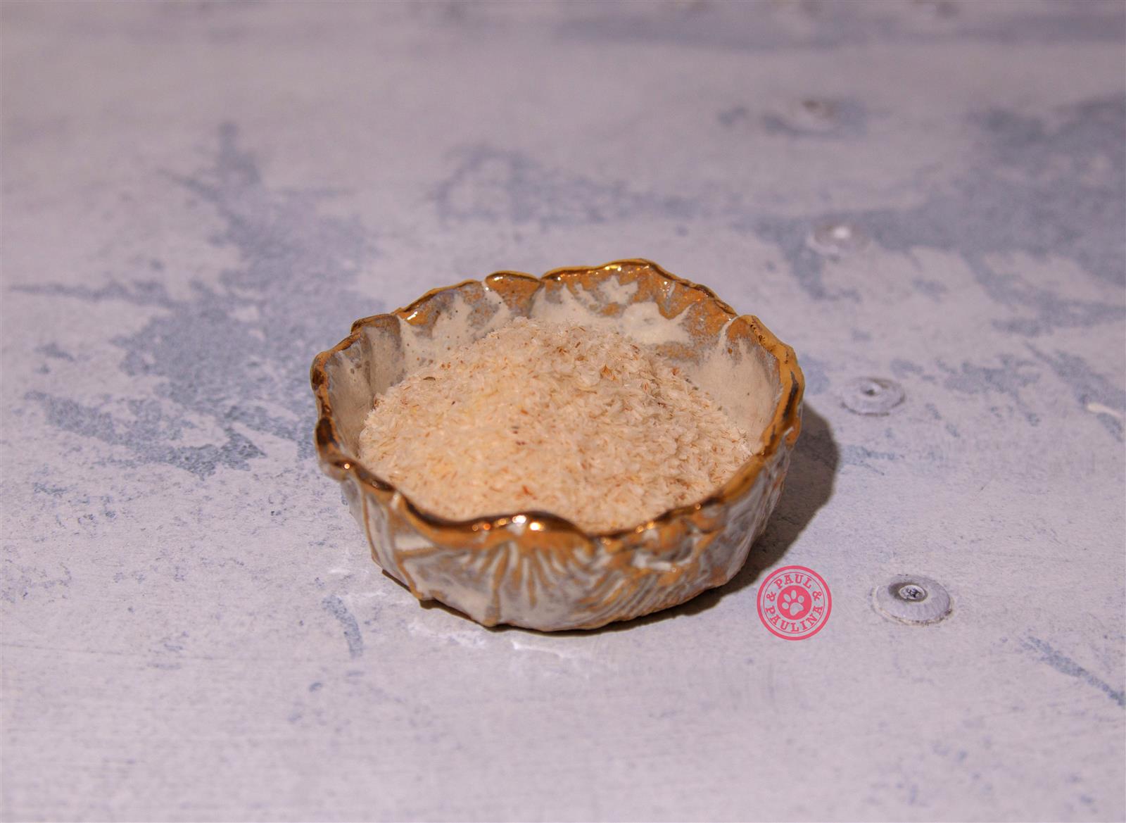 Flohsamenschalen gemahlen