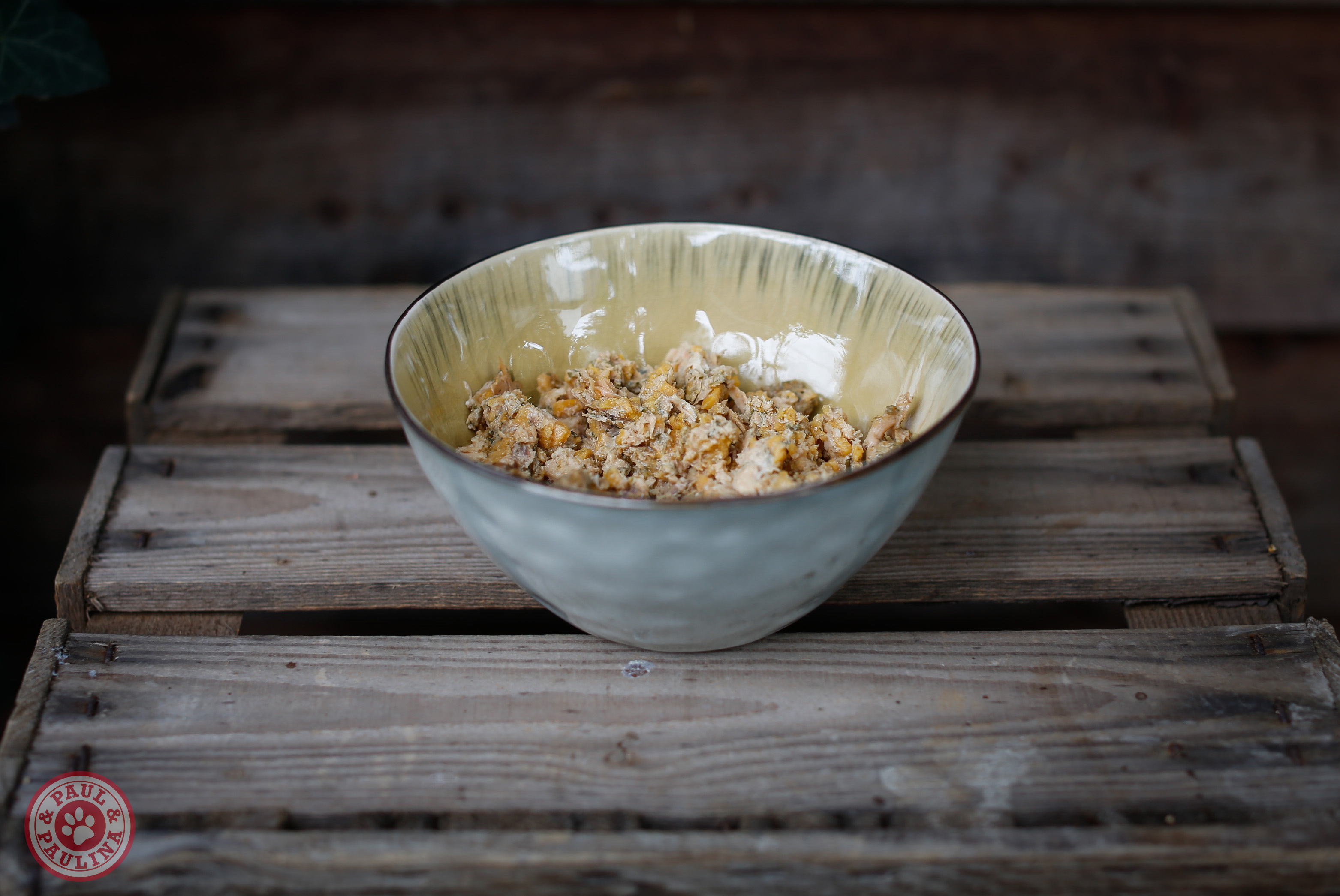 Huhn mit Süßkartoffel, Frischkäse und Petersilie 380g