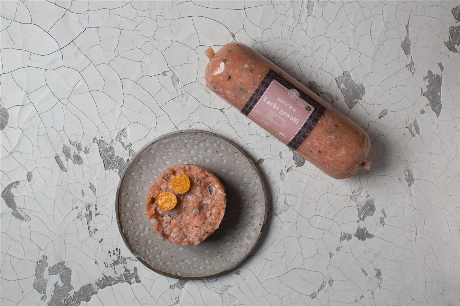 Barf n Roll Lachs gewolft