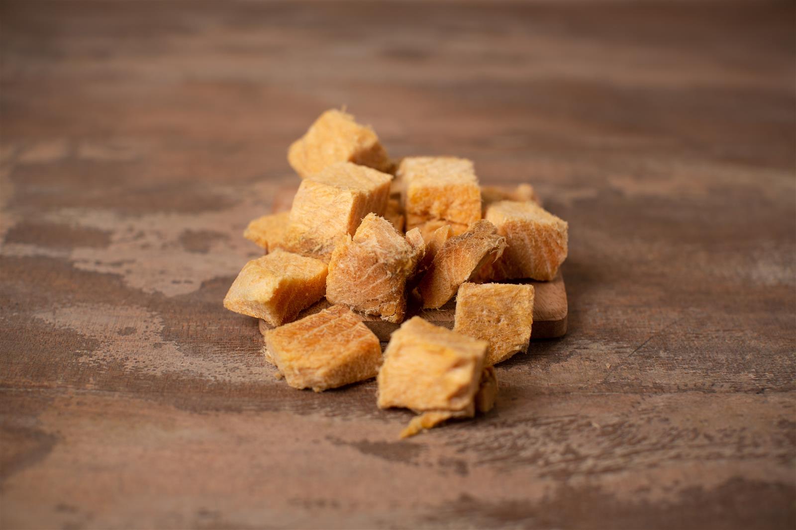 Lachsfilet gefriergetrocknet