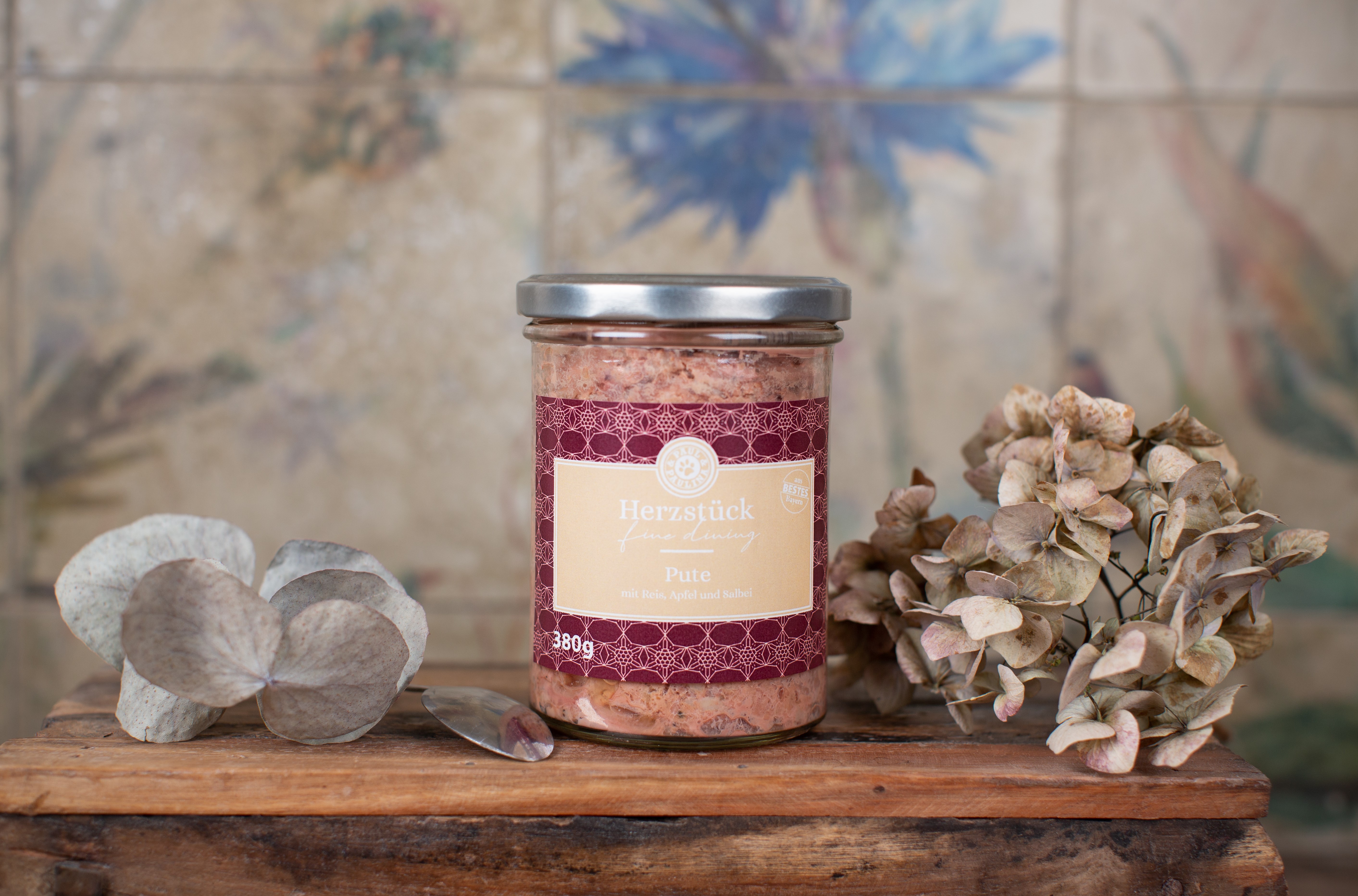 Herzstück Pute mit Pastinake, Reis und Salbei 200g