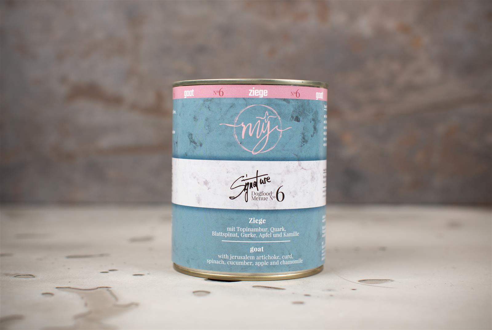 Ziege. Topinambur. Quark. Blattspinat. Gurke 6x410g