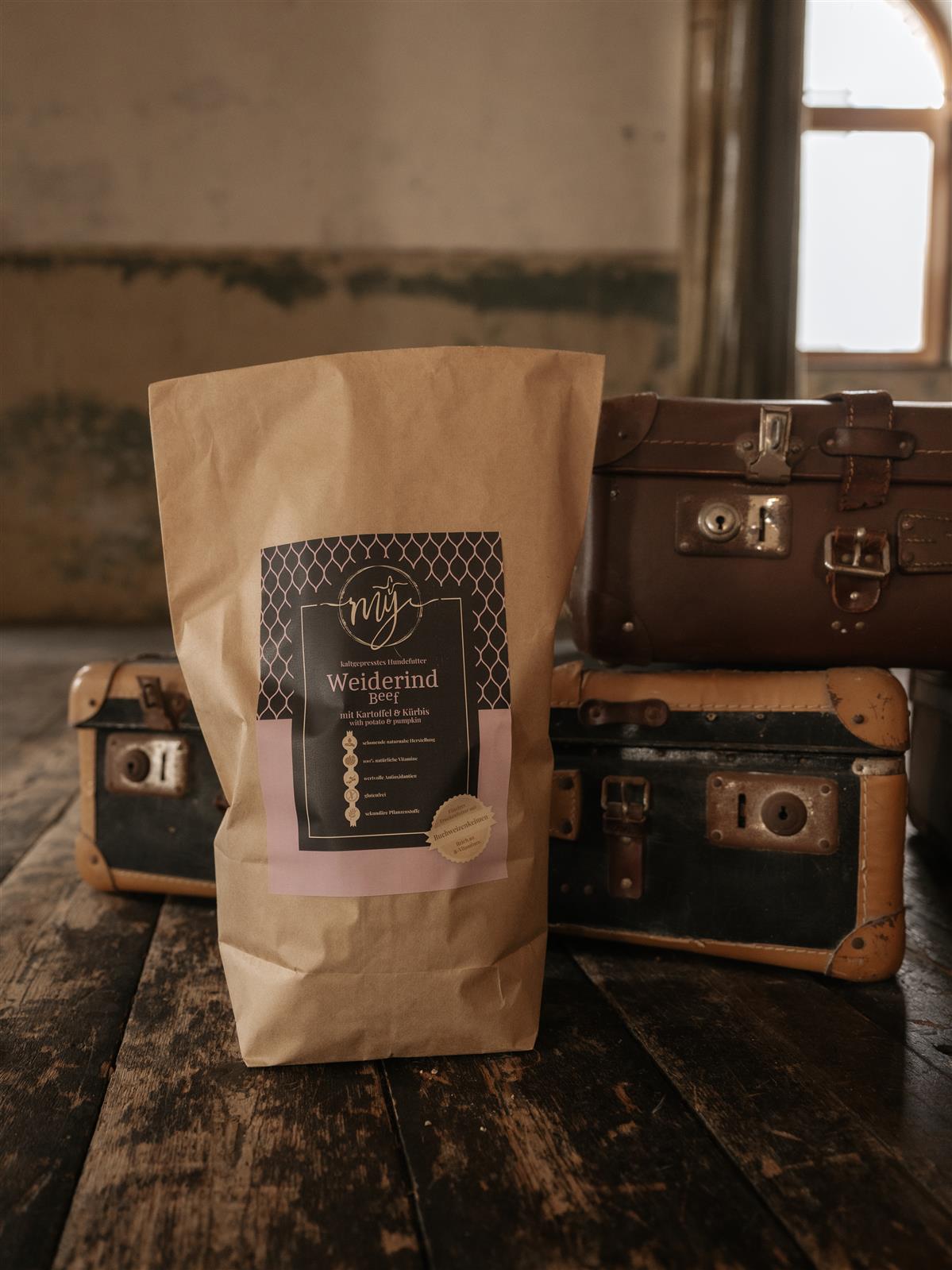 Weiderind mit Kartoffeln und Kürbis 1,5kg