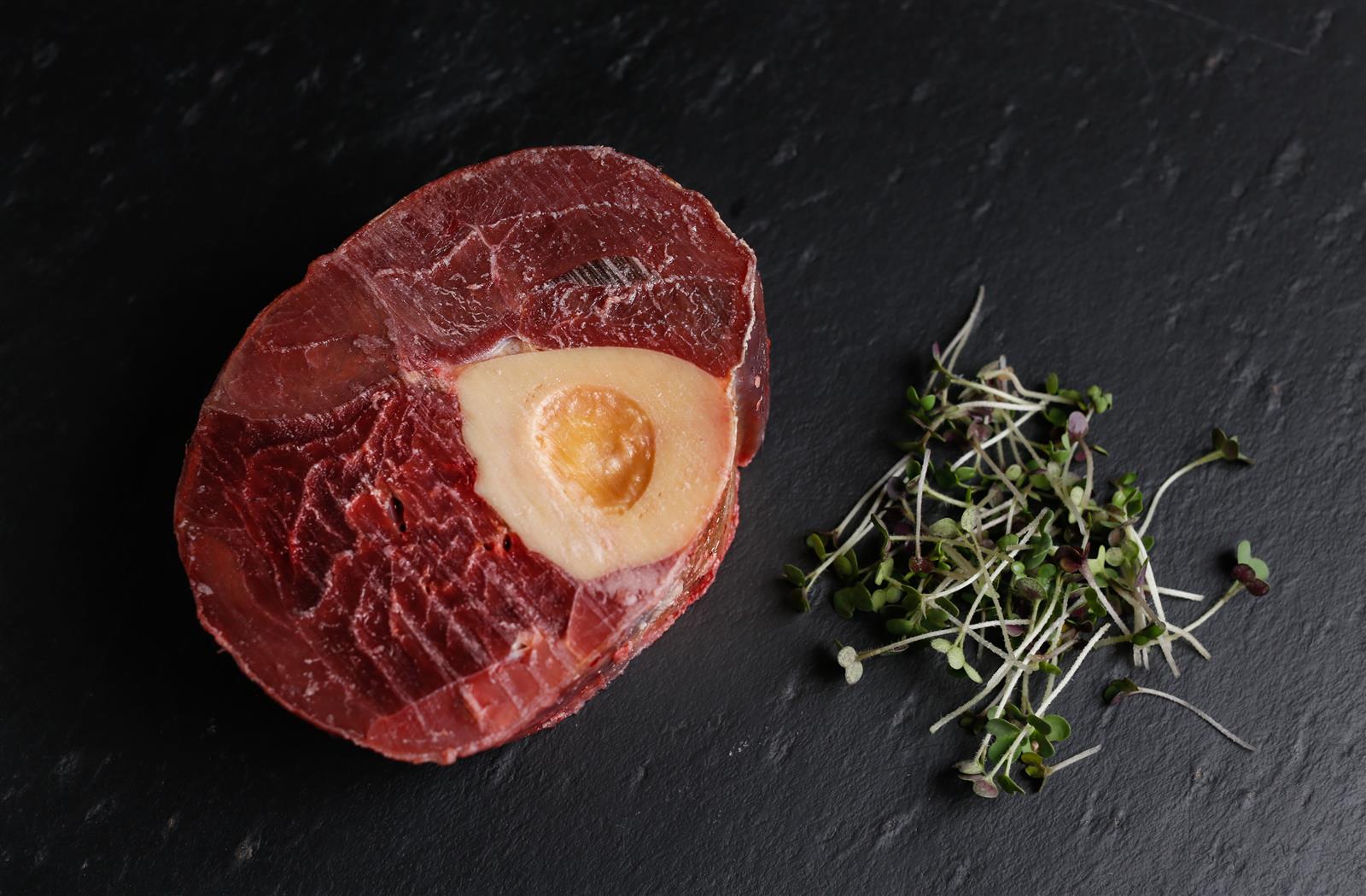 Fleischige Knochen und Knorpel