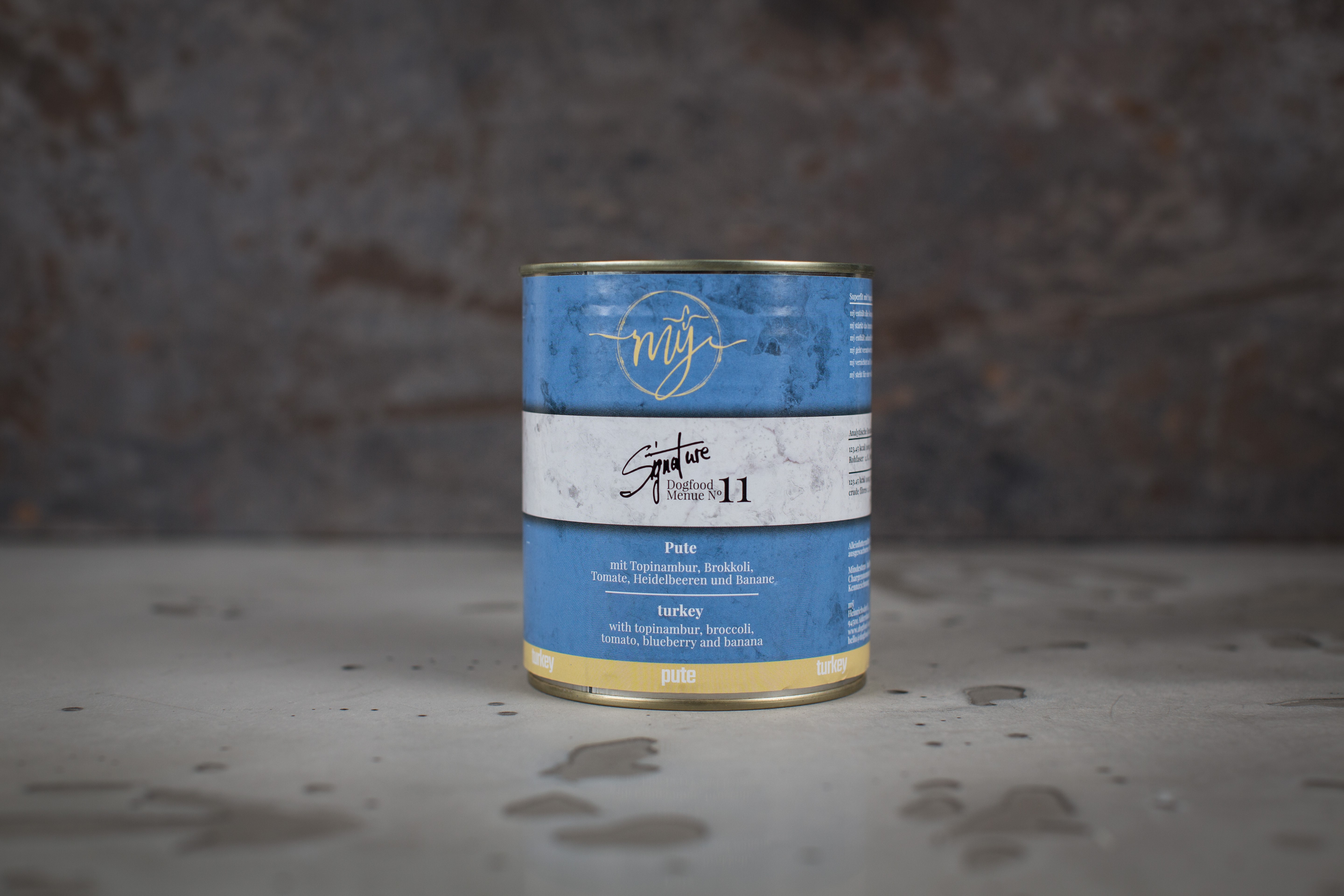 Pute. Topinambur. Heidelbeer. Banane 6x820g