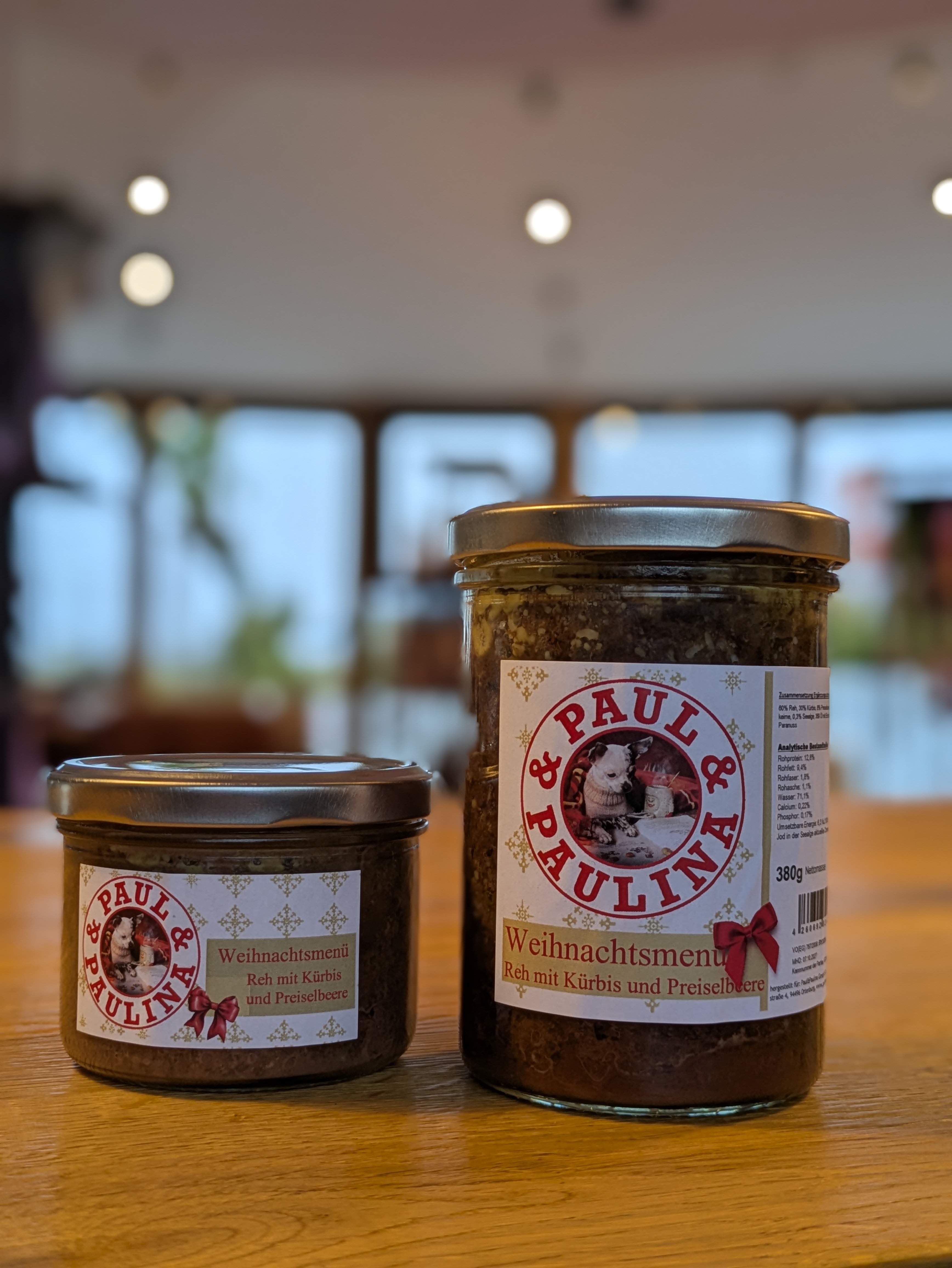 Weihnachtsmenü Reh mit Kürbis und Preiselbeere