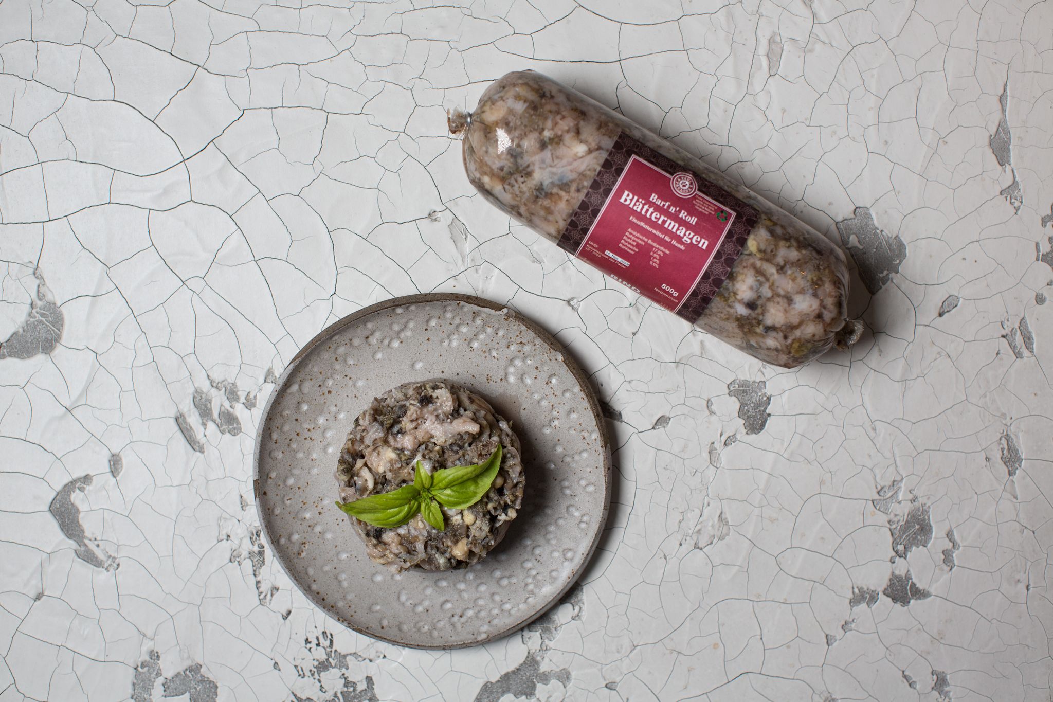 Barf n Roll Blättermagen gewolft 500g