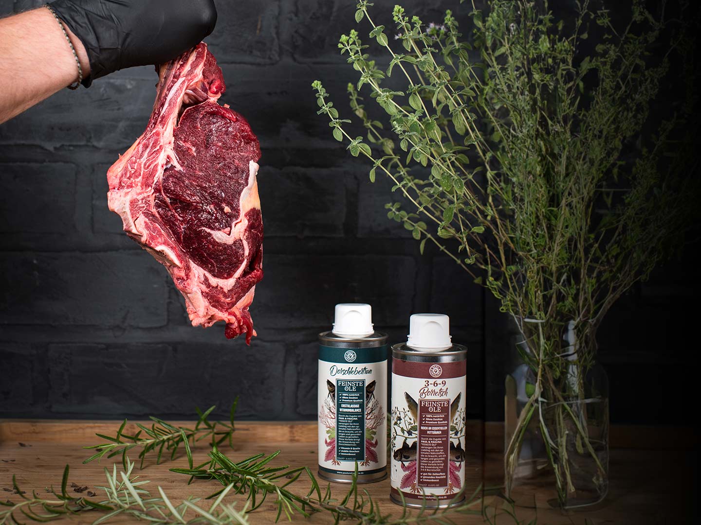 Fleischige Knochen und Knorpel