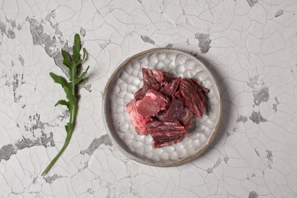 Gulasch vom Rind durchwachsen Gulasch vom Rind durchwachsen