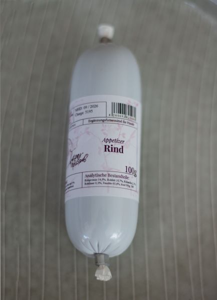 Neu: Appetizer Rind schnittfest 100g