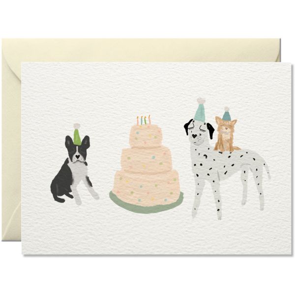 Hundekuchen Grußkarte